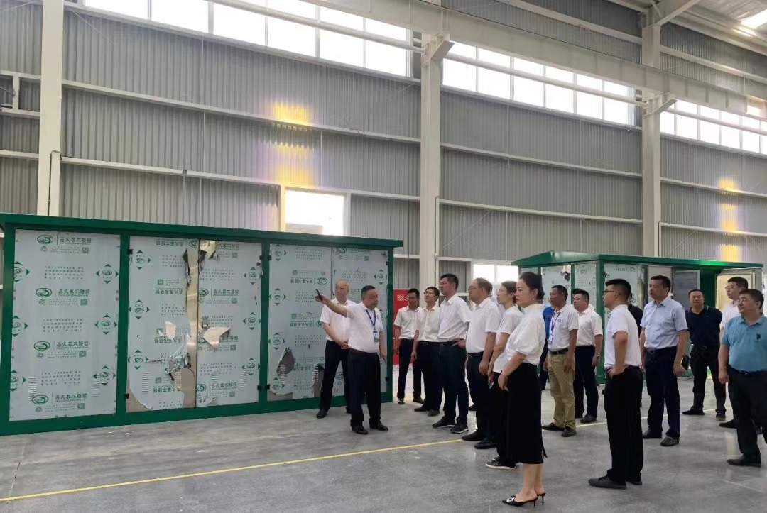 自貢市委副書記、市長曾洪揚一行蒞臨沃輪電氣調研指導工作 自貢市委副書記、市長曾洪揚一行蒞臨沃輪電氣調研指導工作