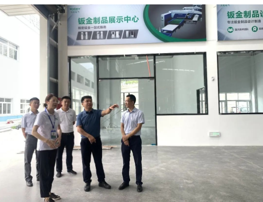 大安區委常委、統戰部部長唐正濤蒞臨沃輪電氣調研指導工作